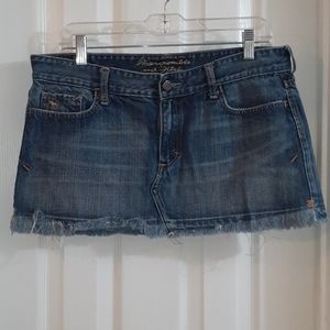 Abercrombie & Fitch  denim  skirt  sz 10🌺